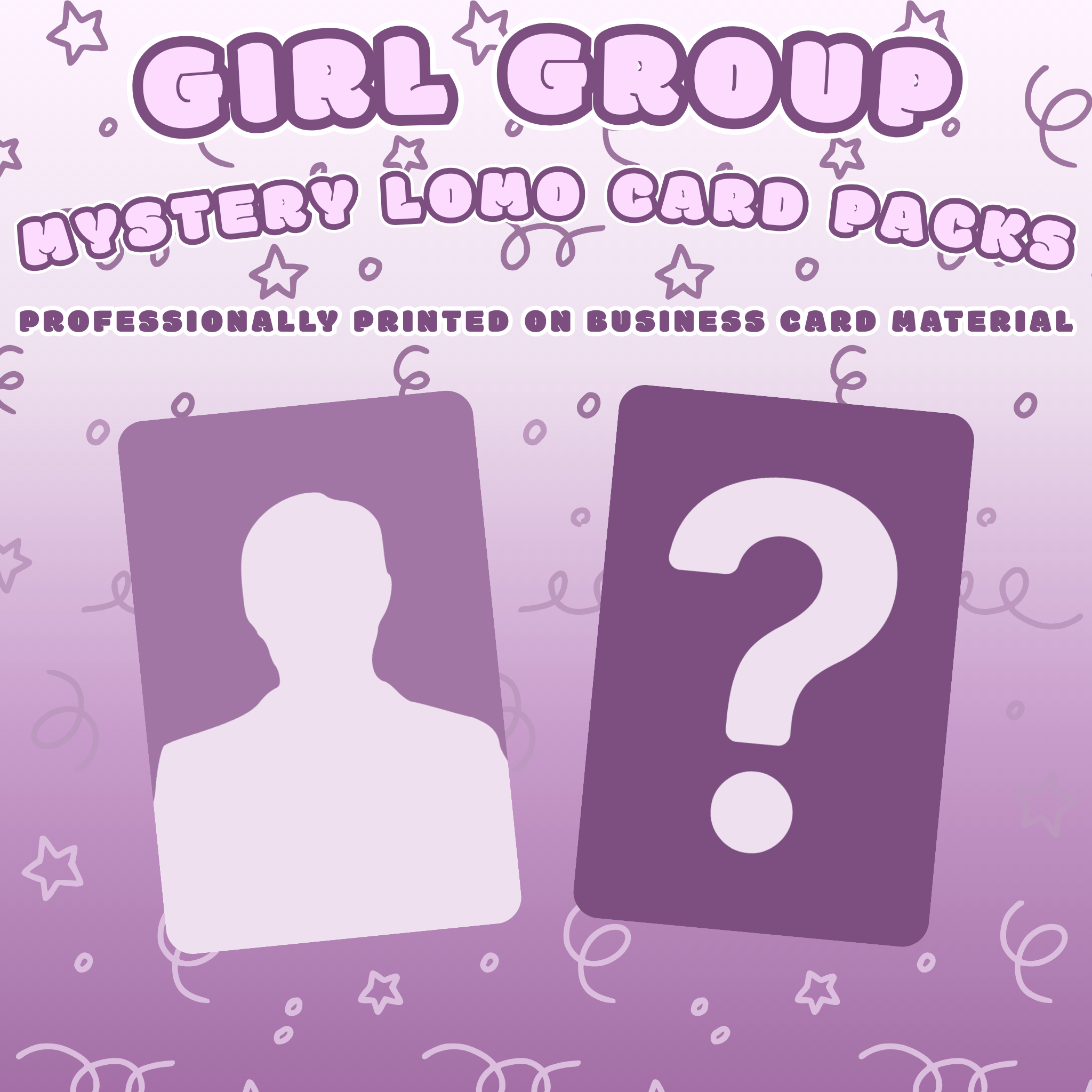 Girl Group | Mystery Lomo Card Packs