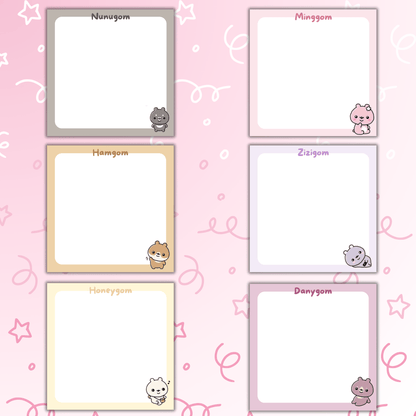 MONSTA X | Twotuckgom Memo Pad